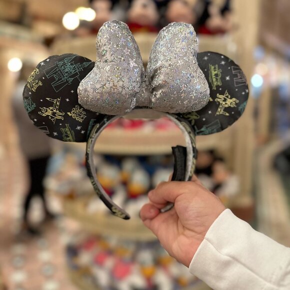 2023 Disney Parks Disney 100 Years of Wonder Minnie Ears Headband NWT - Picture 3 of 5